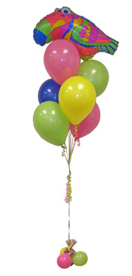 9 adet balondan balon demeti